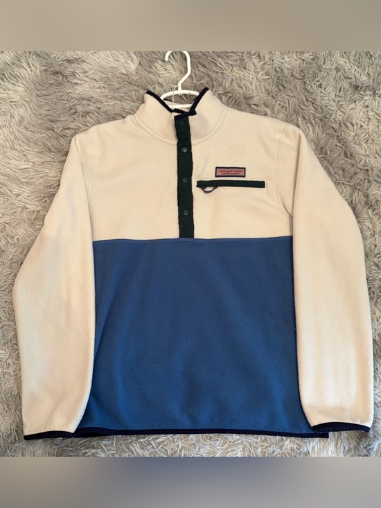 Vineyard Vines Other - Vineyard Vines Color-Blocked Harbor Fleece Quarter-Snap Men’s Size Small